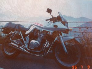 バイクの古い写真