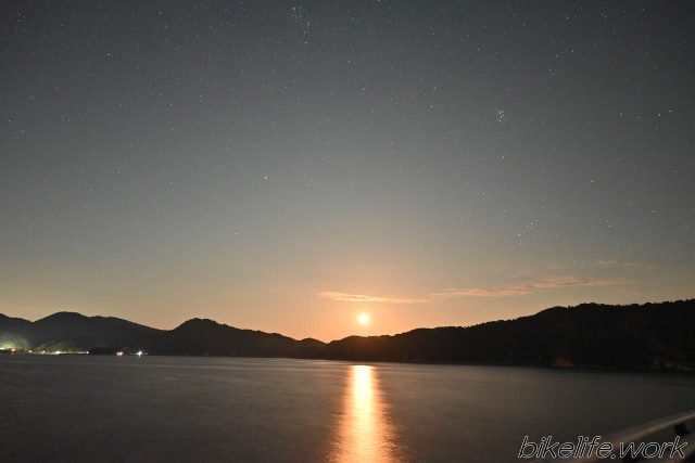 鹿島まで星空を撮りに行ったのに月が出てきた