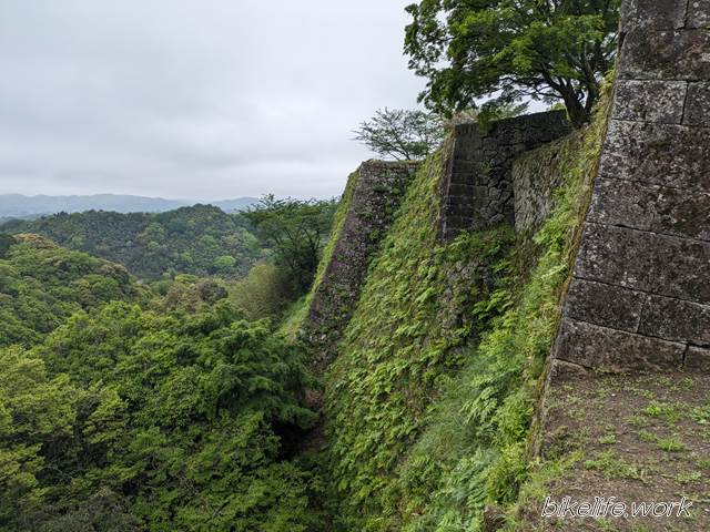 岡城の石垣