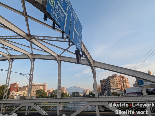 開運橋から見る岩手山