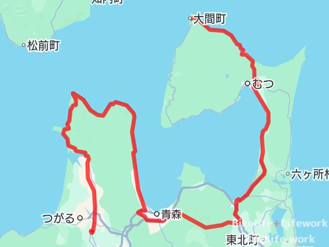 走ったルートがわかるツーリングマップルのアプリRoute