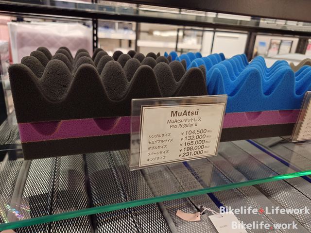 ムアツの断面形状